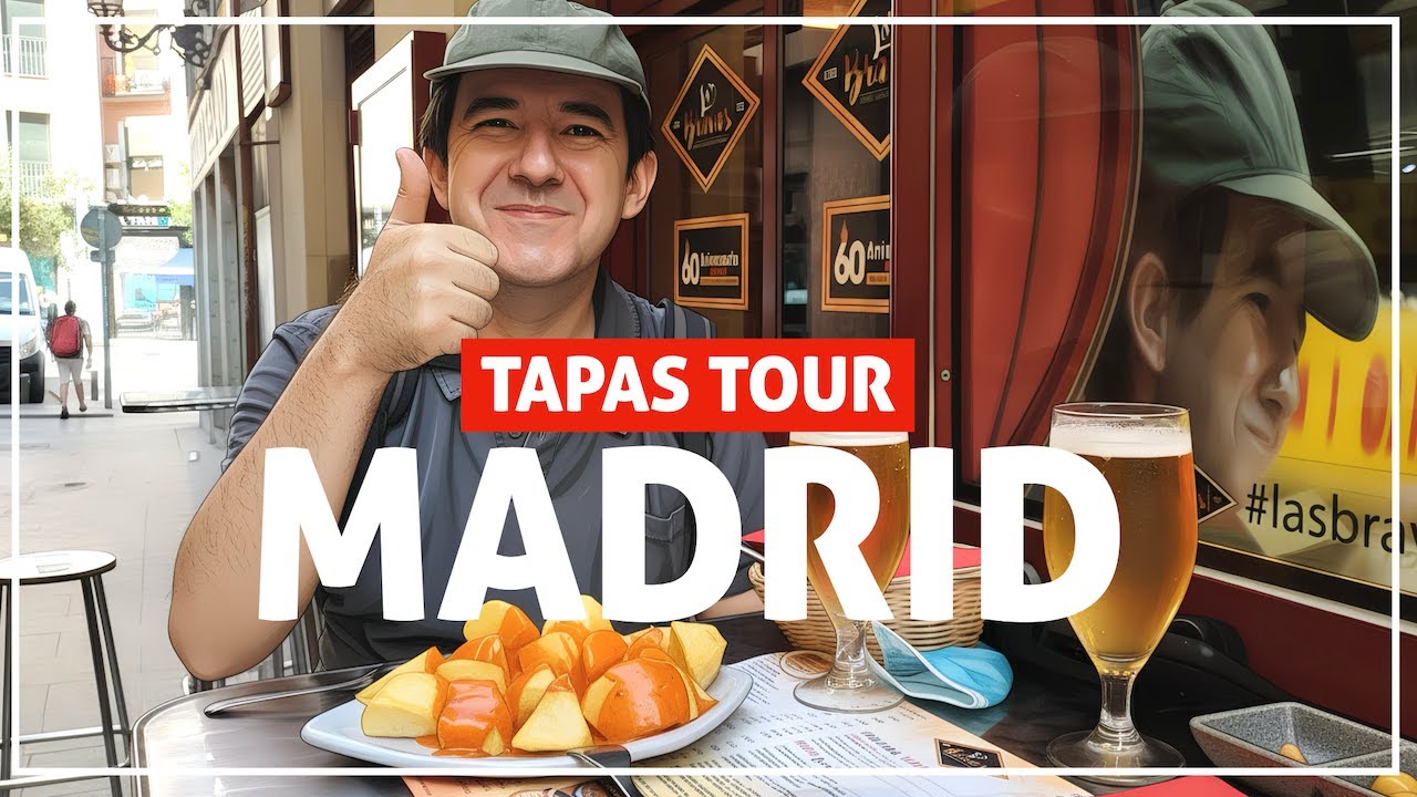 ✅ Madrid TAPAS TOUR 🍤🍻 