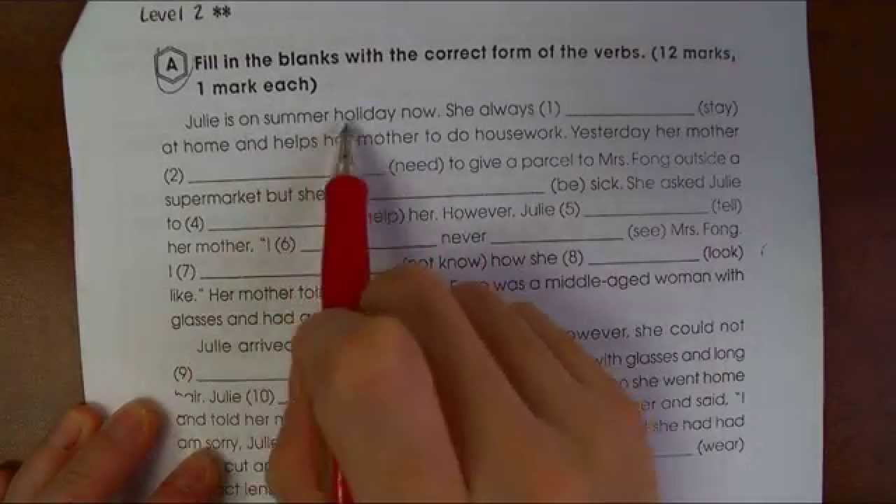 小五 六呈分試 英文一分鐘技巧 Youtube