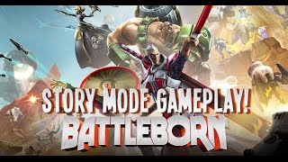 Battleborn - The Mission to Defeat Geoff the Spider Bot Gameplay Video