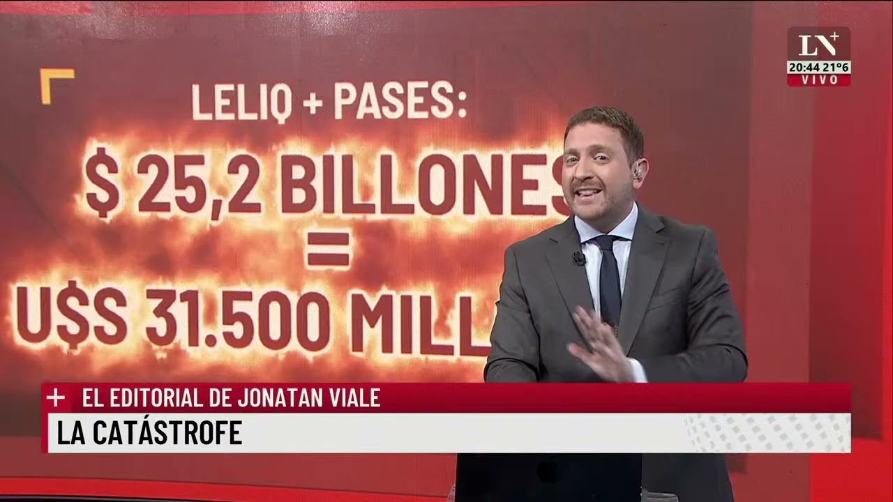 La catástrofe; el editorial de Jonatan Viale