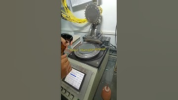 ✨MPO APC Patch Cord Production Step 2 - 16um glue removal