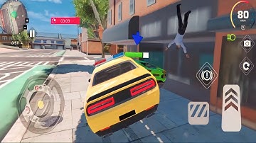 Gt Car Driving Simulator 2023: Police Car Chase First Look Android Gameplay #souravcpexpartgaming