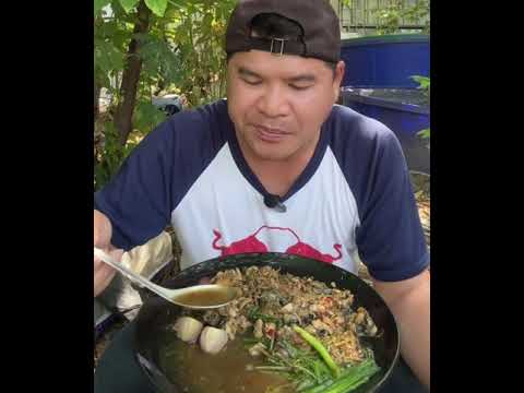 ผัดปลาไหลแซ่บแบบคัก กินแหนมหมูยักษ์1กิโลกับบรรยากาศทุ่งนาใจกลางกรุง