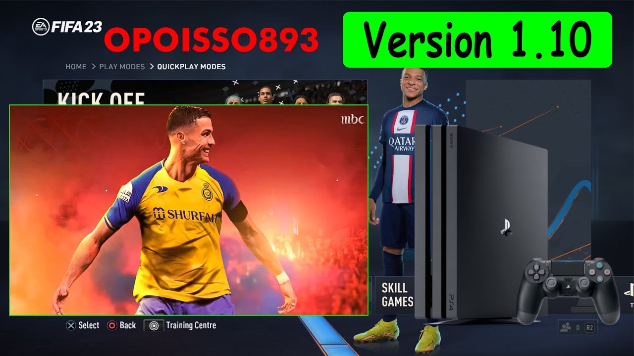 FIFA 23 v1.00 & v1.01 (9.60) PS4 FPKGs by Opoisso893