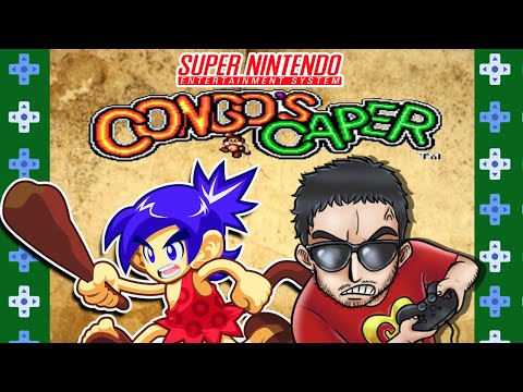 Zerando Jogos Comentado - Congo's Caper (SNES)