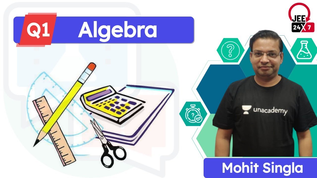 JEE Maths: Algebra | Unacademy Quiz | JEE 24x7 | Mohit Singla