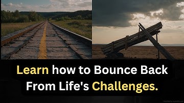 HOW TO BOUNCE BACK FROM LIFE CHALLENGES... #Resilience #OvercomingChallenges #BounceBack #Motivation