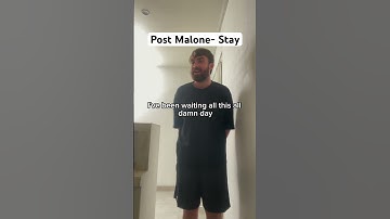Thumbnail of Post Malone- Stay #lyrics #singer #singing #singersongwriter #acapella #postmalone #stay #cover