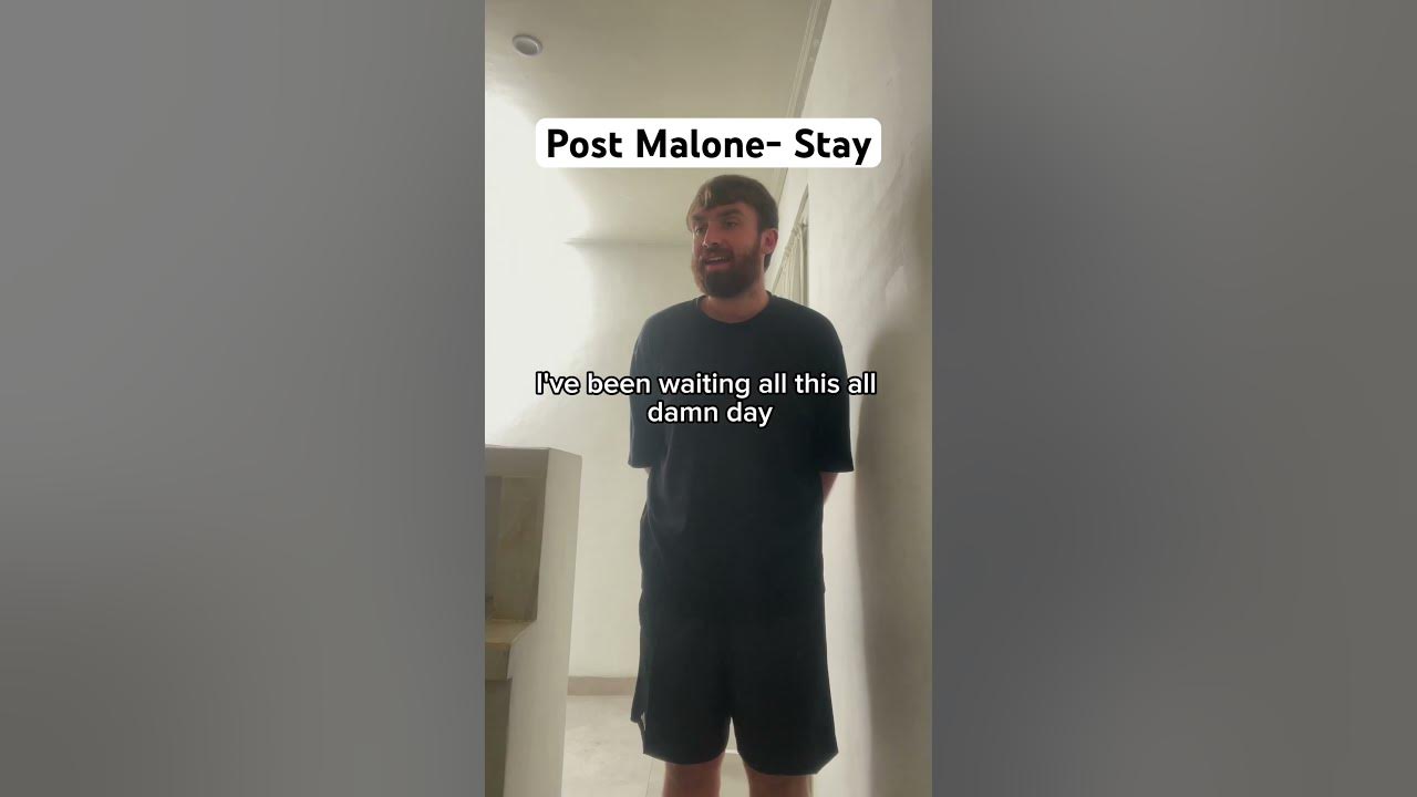 Post Malone- Stay #lyrics #singer #singing #singersongwriter #acapella #postmalone #stay #cover
