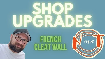 Shop upgrade: French cleat wall