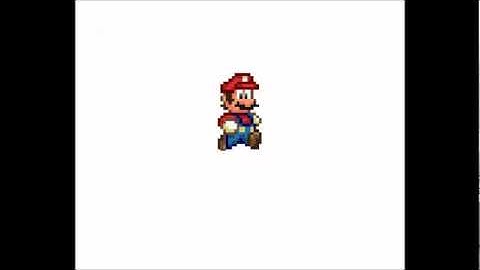 Mario Walking Sprite Animation Test