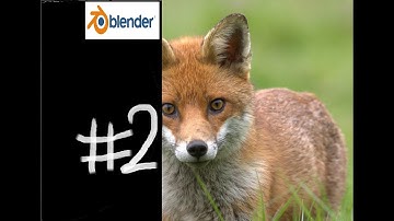 Blender Practice (Making A fox model) Part 2