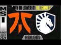 FNC vs TL Highlights ALL GAMES | MSI 2024 Lower Round 1 Knockouts Day 10 | Fnatic vs Team Liquid