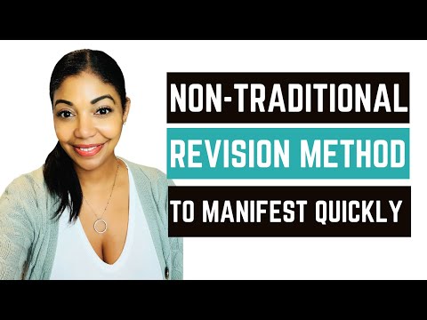 REVISION: The NON-TRADITIONAL WAY To MANIFEST Instantly! (It's Easier Than You Think!)