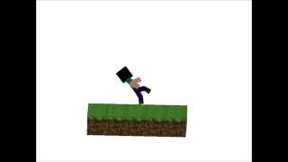Minecraft- Running Backflip Animation [1080p]