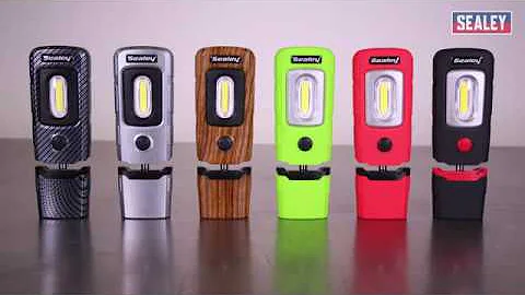 Sealey's Patented Design LED3601 Inspection Lamp Range