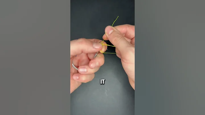 How To Tie The Uni Knot