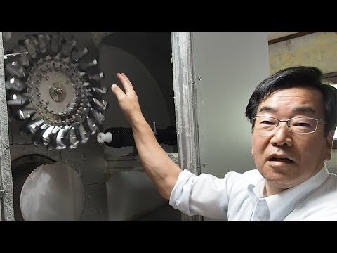 自作】ミニジオラマ/ネロンガと水力発電所 自作】ミニジオラマ