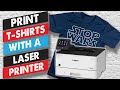 How To Print T shirts With A Laser Printer
