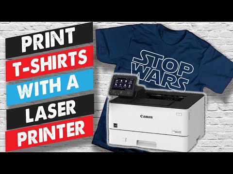 How To Print T shirts With A Laser Printer