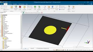 Holographic Metasurface Antennas, Planar Metasurface Antennas in cst