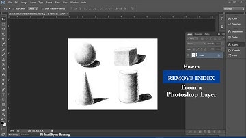 How to Remove Index from a Photoshop Layer | TechTricksGh
