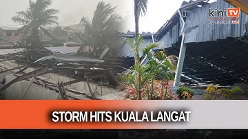 Injuries reported after severe storm sweeps through Sijangkang