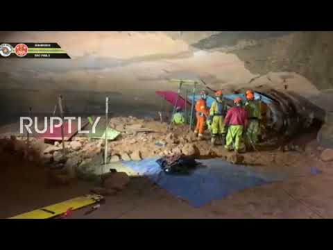 Brazil: At least nine firefighters dead as cave ceiling collapses in Sao Paulo state