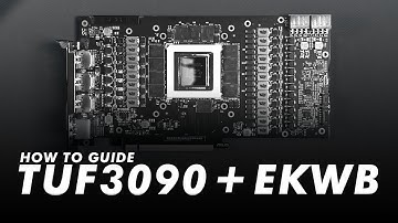 How to Install EKs TUF3090/3080 Quantum Vector GPU Water Block [Step-By-Step Guide]
