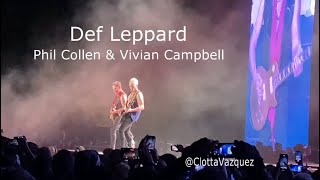 Def Leppard - Phil Collen & Vivian Campbell @defleppard 🇦🇷 March 2023 Buenos Aires