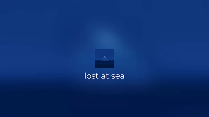 Kállay Saunders - Lost At Sea (Official Lyric Visualizer) | New Single