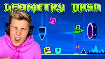 Can We Go NOOB to PRO to HACKER in Geometry Dash!? Prezley