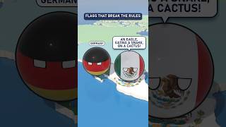 Flags That Break the Rules 📏 #countryballs