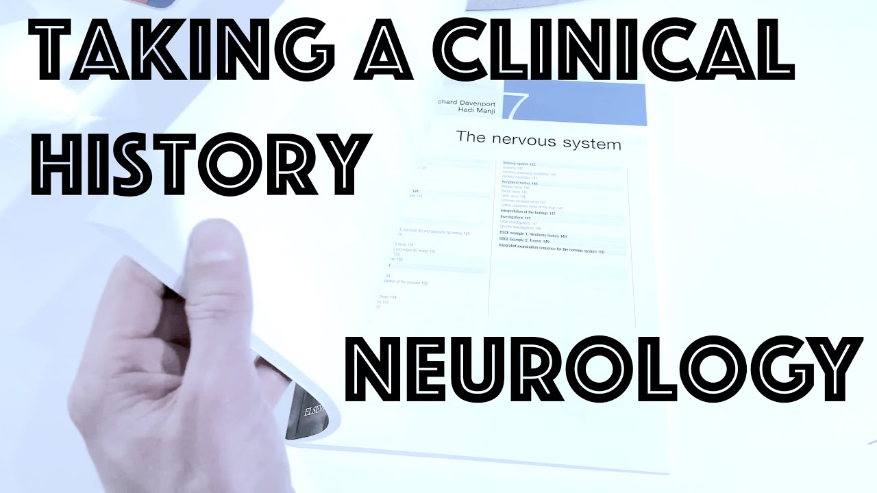 The Neurological History Clinical Skills Osce Youtube