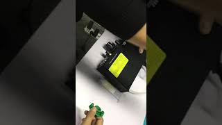 how to connect semi automatic glue dispensing machine with air compressor and the cold glue
