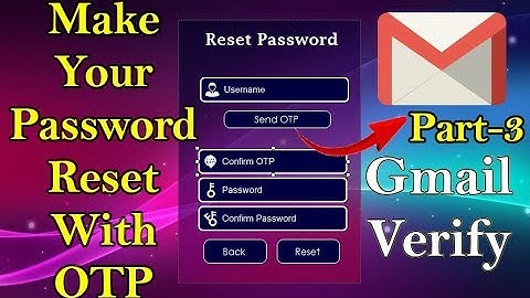 Forgot Password Form || OTP Verify || Visual C++ || Design With Code || Part-III