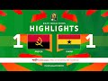 Angola 🆚 Ghana | Highlights - #TotalEnergiesAFCONQ2023 - MD4 Group E