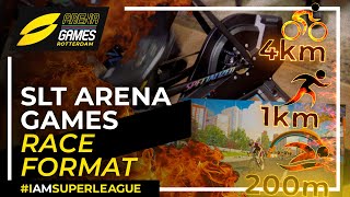 SLT Arena Games race format 🏊‍♂️🚴‍♀️🏃‍♂️ screenshot 1