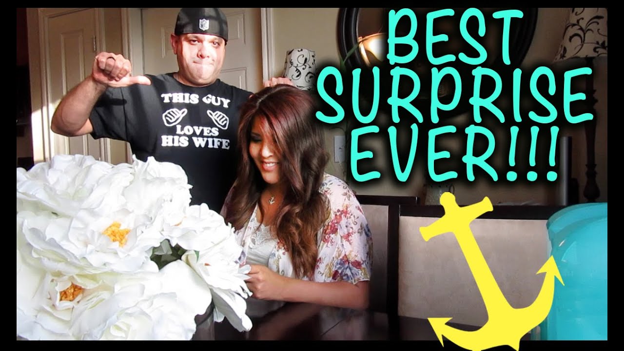 Husband surprises wife with BEST Birthday Vacation!  picture