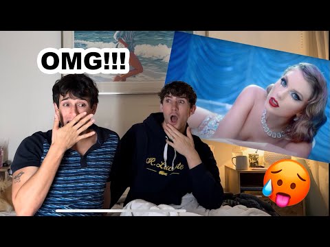GAY BOYFRIENDS REACT 🥵🌈👏 Taylor Swift - Bejeweled (Official Music Video)