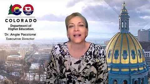 Colorado Remarks - Dr. Angie Paccione