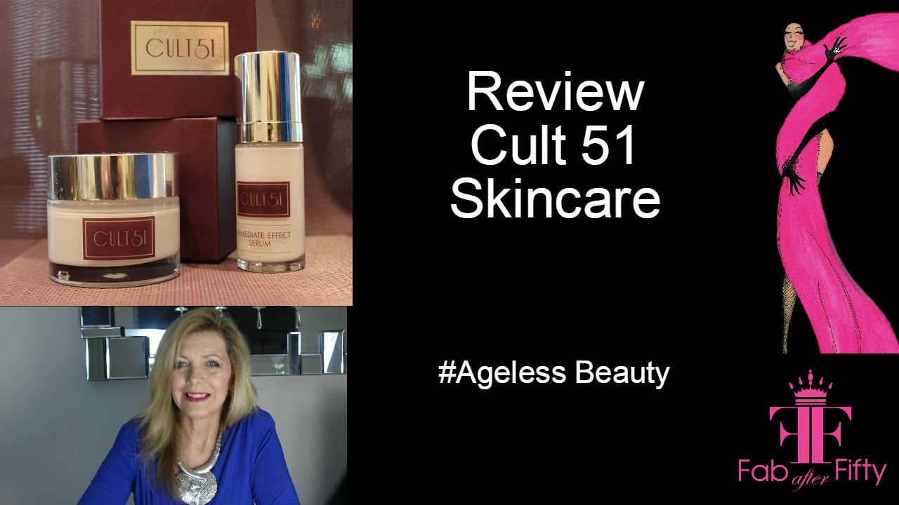 50plus skincare : Cult 51  review #Agelessbeauty - YouTube