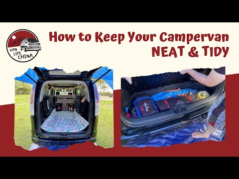 How to Keep The Campervan Neat and Tidy