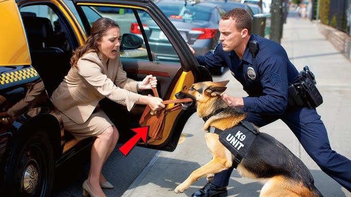 K9 Dog Bites Woman's Purse in Taxi — The Dark Secret Behind the Attack