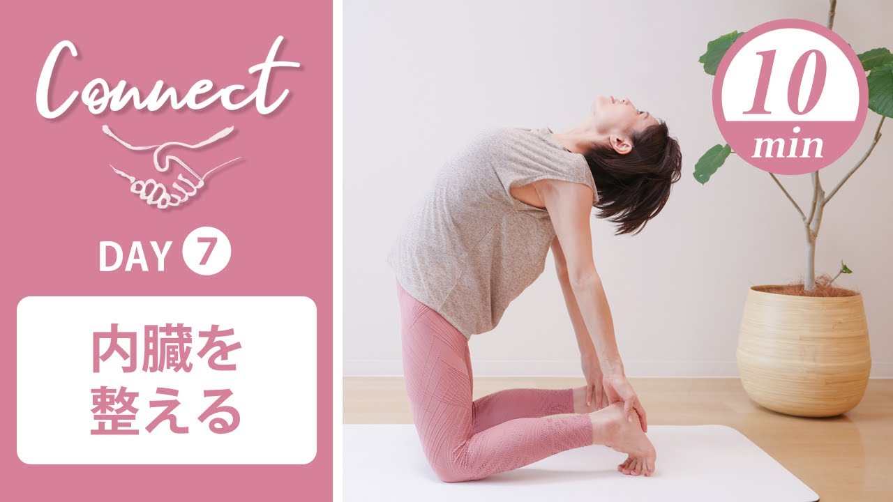 Day 7] Connect - 30 Days Yoga Aligning the internal organs #426