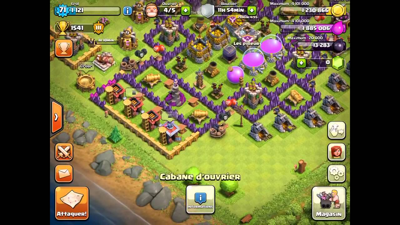 Faut t'il ameliorer son village d'hdv clash of clans - YouTube