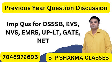 14 - DBMS || DSSSB Computer Science PYQ || DBMS for DSSSB, KVS, NVS, EMRS, UGC NET, GATE