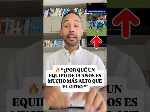 Por qué razón, un equipo de 13 años es más alto que el otro?