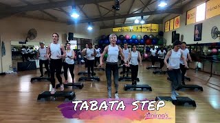 TABATA STEP
45-MINUTE HIGH-ENERGY TABATA STEP WORKOUT TABATA STEP