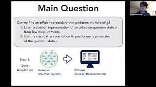 IQIM Virtual Seminar, April 17, 2020 – Hsin-Yuan (Robert) Huang